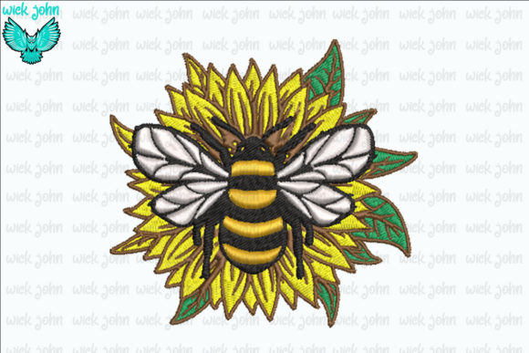 Bee Sunflower Embroidery Design Review