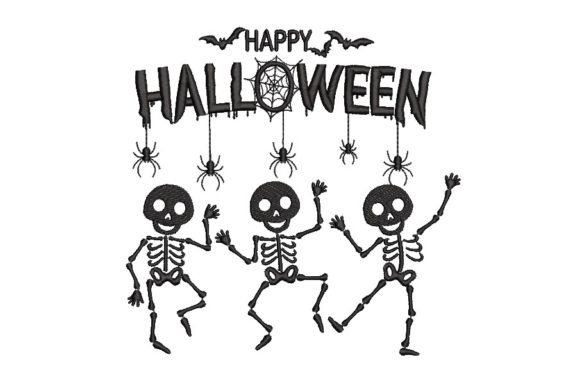 Dance of the Skeletons Embroidery Review