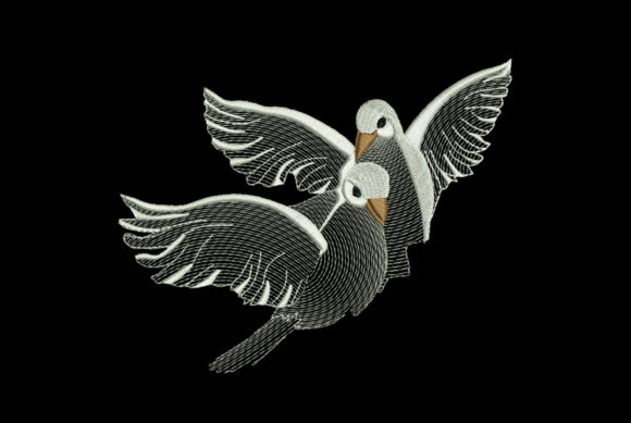 Doves of Peace Embroidery Design Review