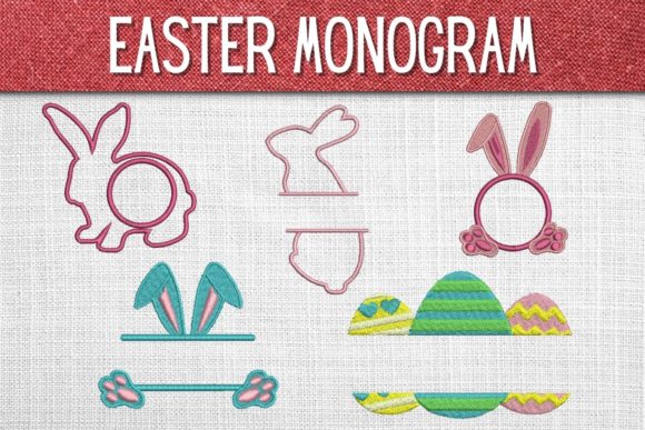 Easter Monogram Embroidery Design Review