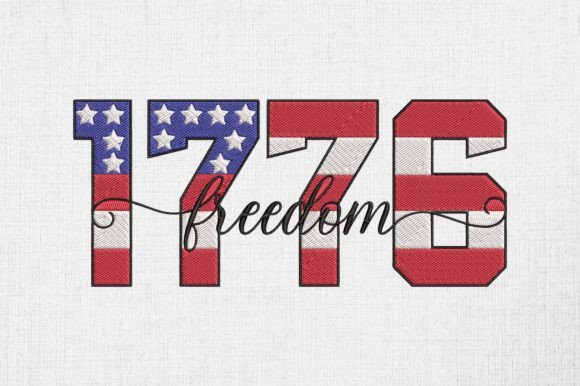 Freedom 1776 Embroidery Review