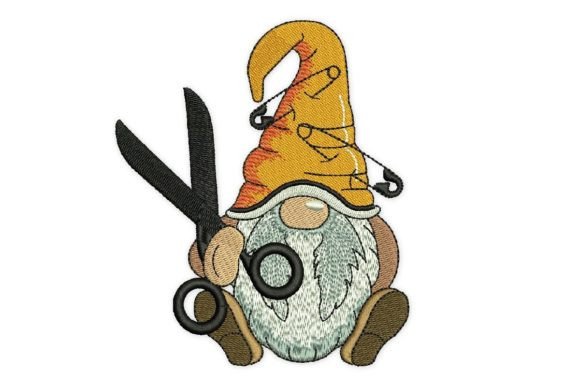 Gnome Scissors Embroidery Review