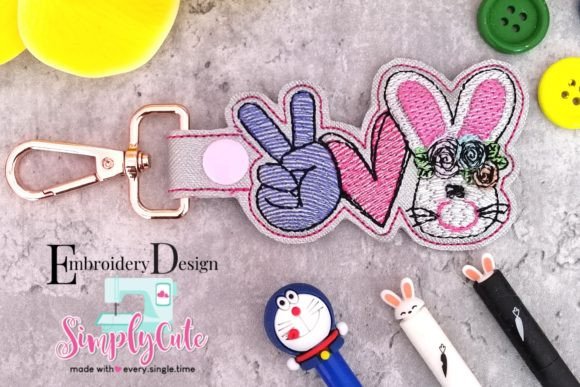 In the Hoop Love Cute Rabbit Snap Tab Review