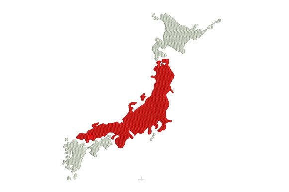 Japan Map Land of the Rising Sun Embroidery Review