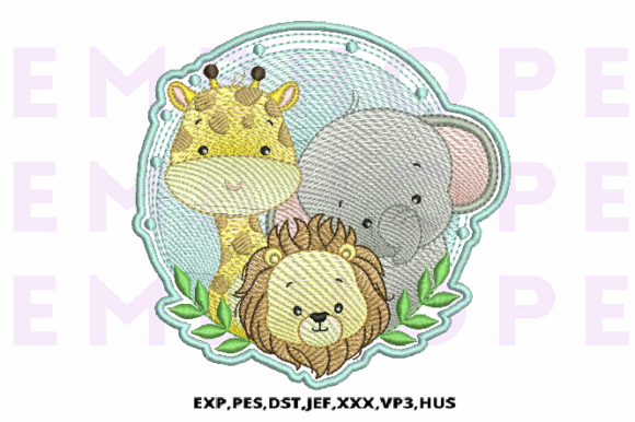 Jungle Animals Lion Giraffe and Elephant Review