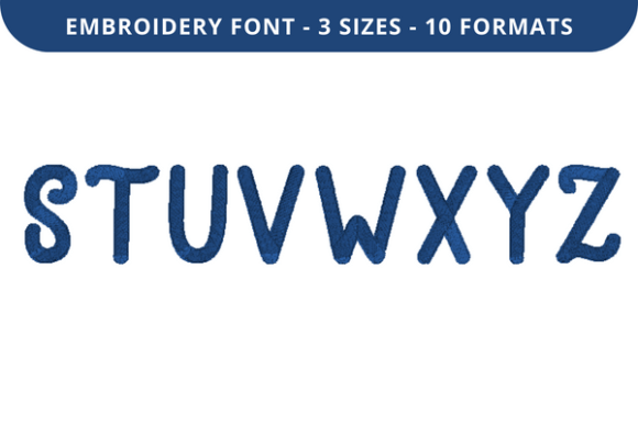 Loretto Font S to Z Embroidery Review