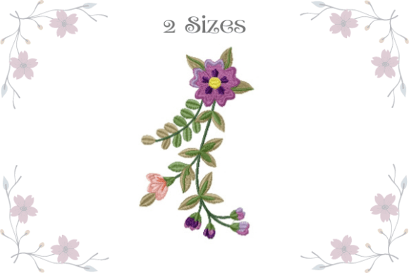 Lovely Flower Embroidery Design Review