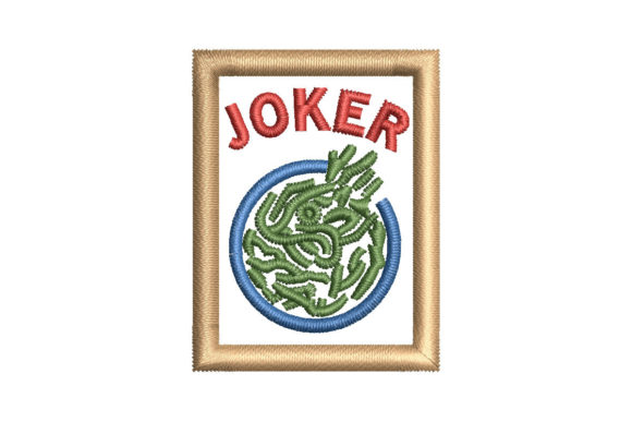 Mahjong Tile Joker: A Strategic Addition to Your Embroidery Shop
