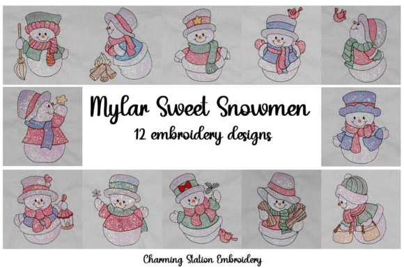 Mylar Sweet Snowmen: A Designer’s Review for Boutique Sweatshirts