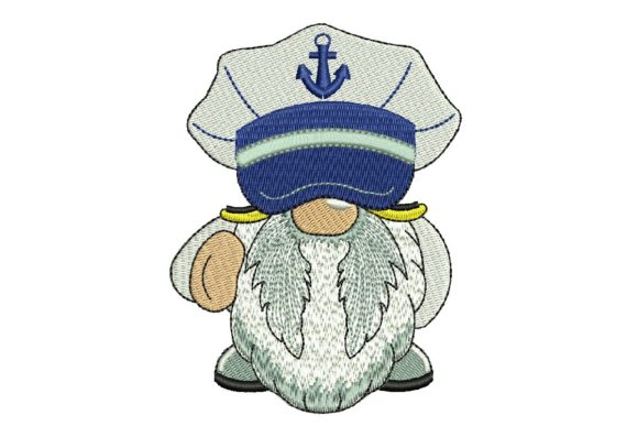 Navy Gnome Embroidery Design Review