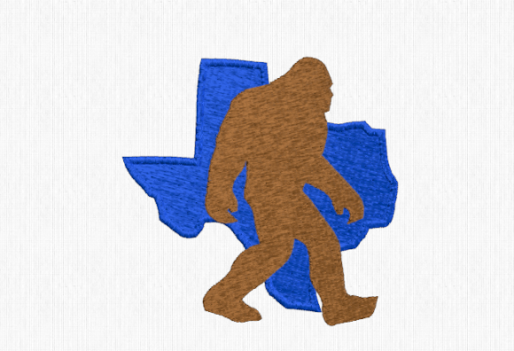 Texas Bigfoot Embroidery Design Review