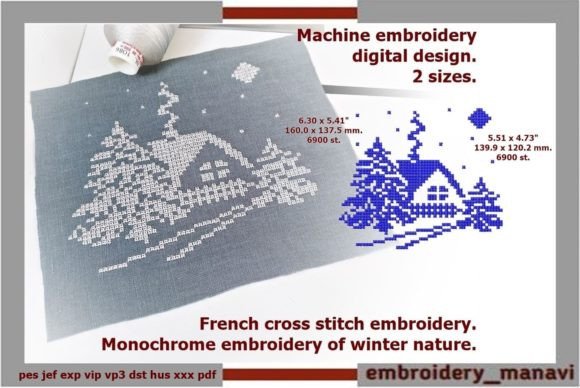 Winter Nature French Cross Stitch Review